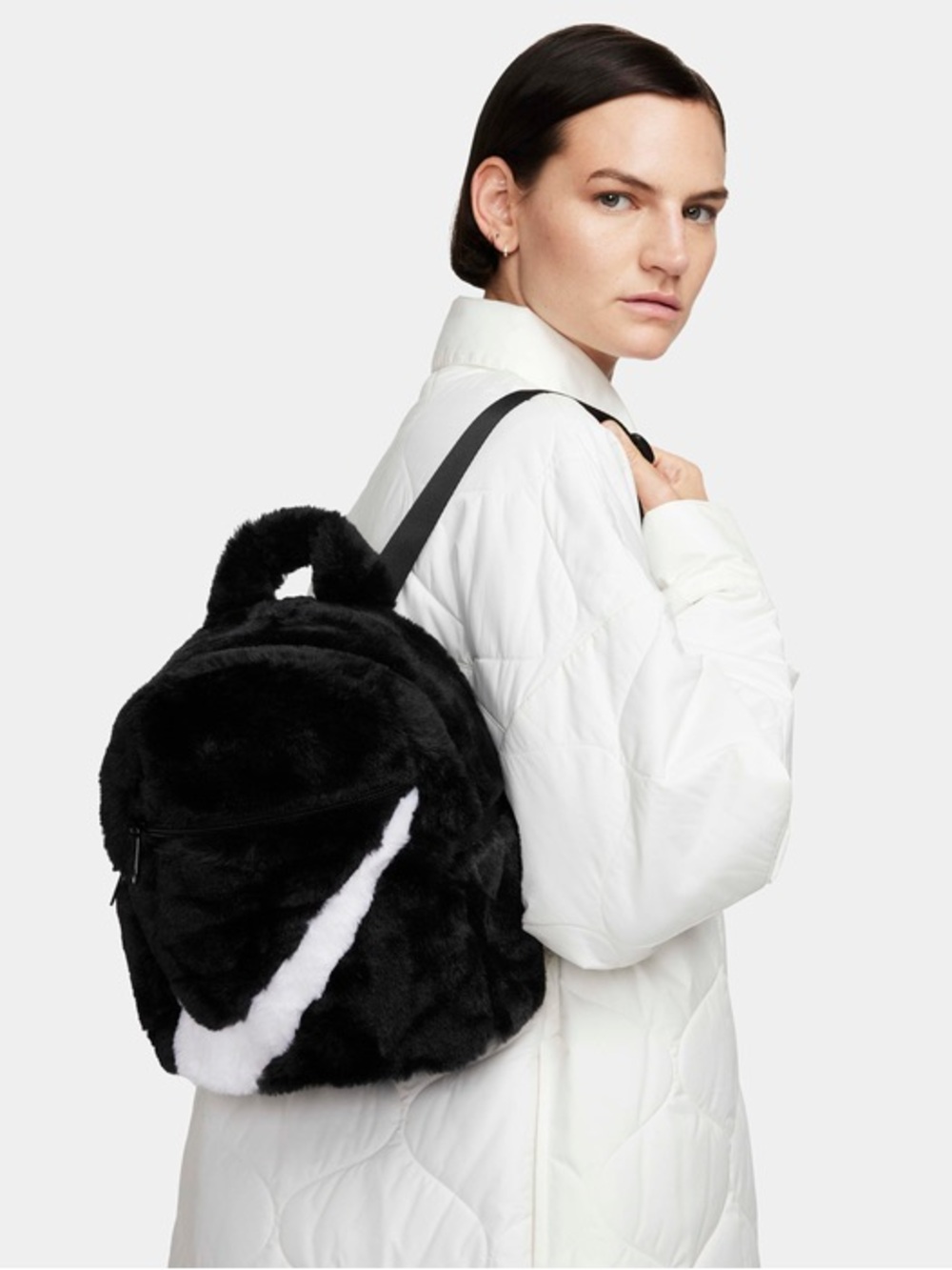 NIKE FUTURA 365 FAUX FUR MINI BACKPACK